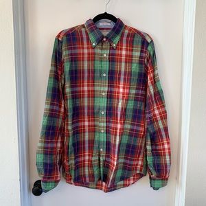 GANT RUGGER MENS MEDIUM LONG SLEEVED FLANNEL
